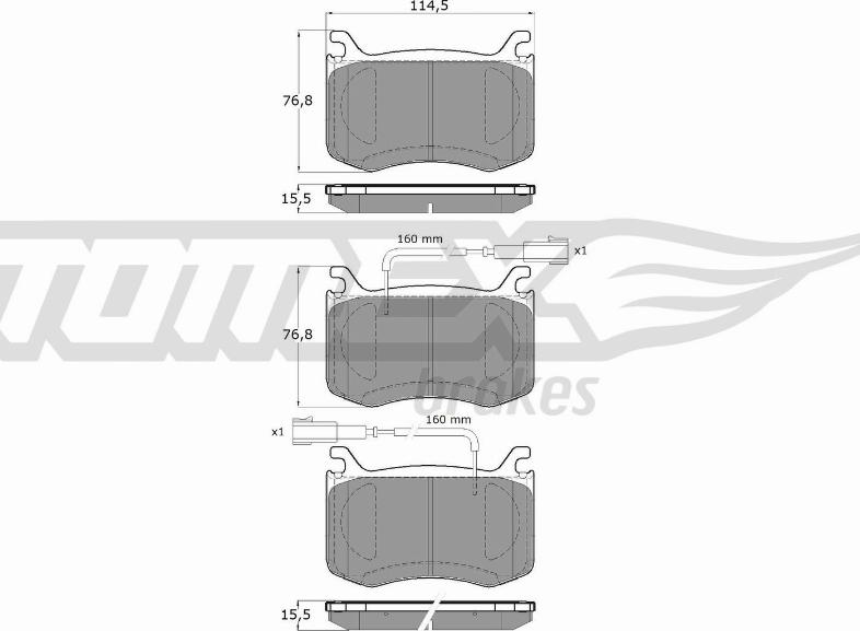 TOMEX brakes TX 19-56 - Jarrupala, levyjarru onlydrive.pro