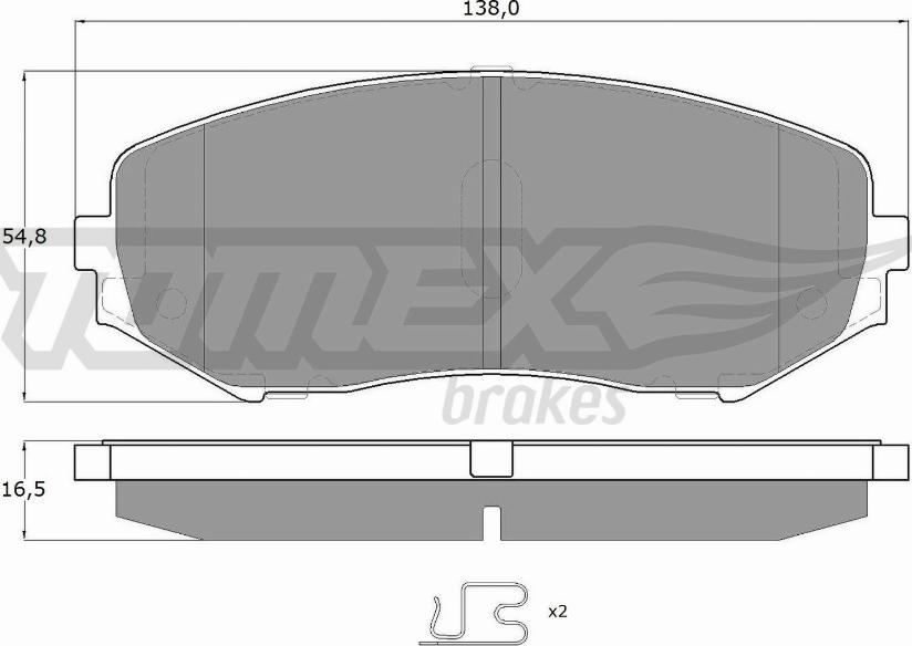 TOMEX brakes TX 14-92 - Jarrupala, levyjarru onlydrive.pro