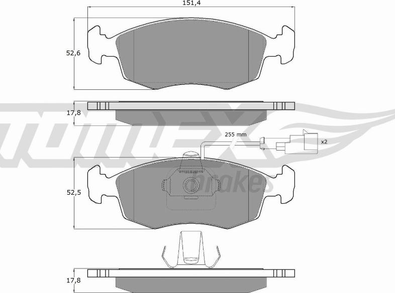 TOMEX brakes TX 14-11 - Jarrupala, levyjarru onlydrive.pro