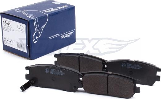 TOMEX brakes TX 15-44 - Stabdžių trinkelių rinkinys, diskinis stabdys onlydrive.pro