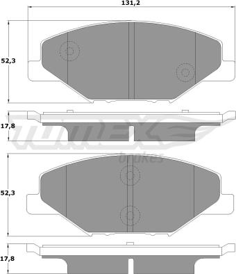 TOMEX brakes TX 16-98 - Jarrupala, levyjarru onlydrive.pro