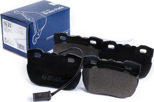 TOMEX brakes TX 16-23 - Brake Pad Set, disc brake onlydrive.pro