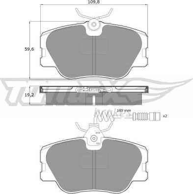 TOMEX brakes TX 10-211 - Jarrupala, levyjarru onlydrive.pro