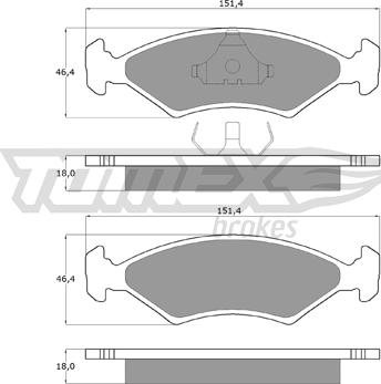 TOMEX brakes TX 10-28 - Jarrupala, levyjarru onlydrive.pro