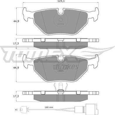 TOMEX brakes TX 10-701 - Jarrupala, levyjarru onlydrive.pro