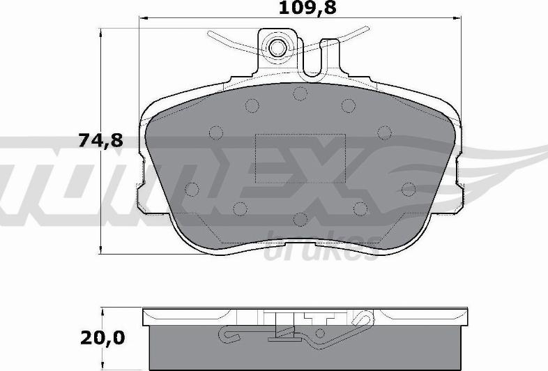 TOMEX brakes TX 11-46 - Jarrupala, levyjarru onlydrive.pro