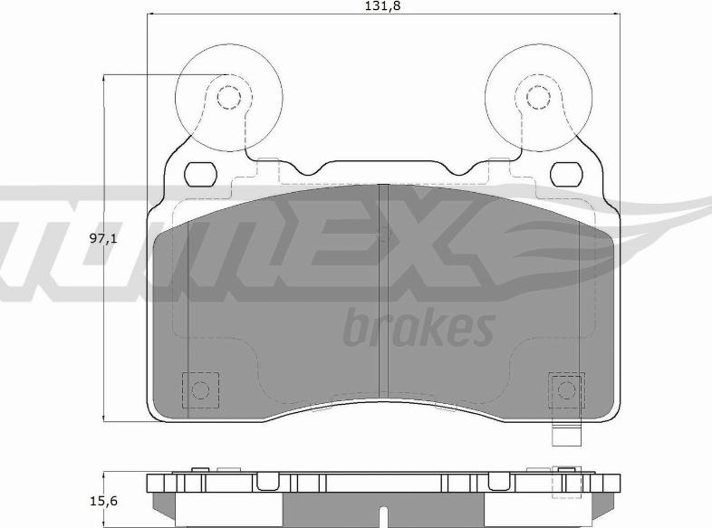 TOMEX brakes TX 18-89 - Brake Pad Set, disc brake onlydrive.pro