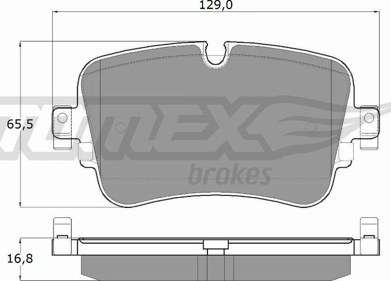 TOMEX brakes TX 18-24 - Piduriklotsi komplekt,ketaspidur onlydrive.pro