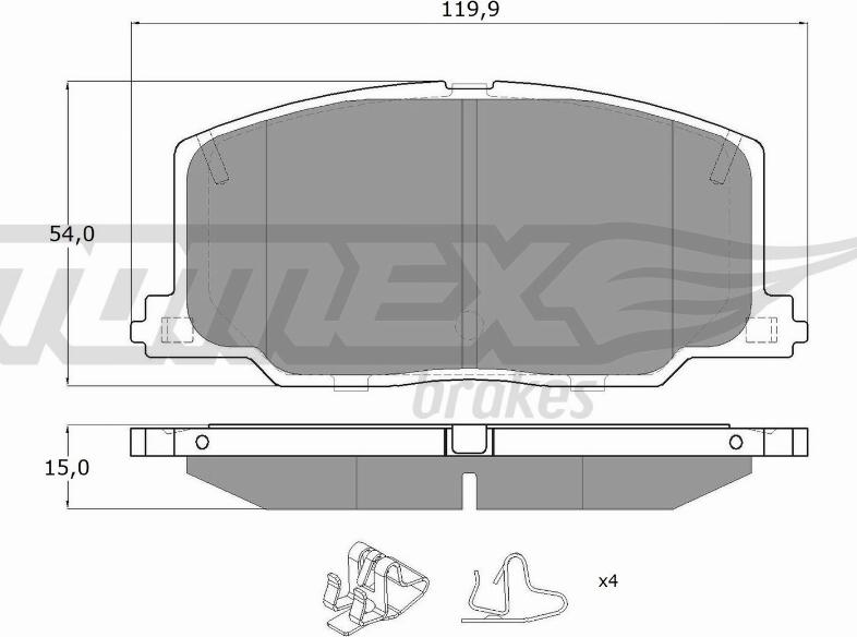 TOMEX brakes TX 13-69 - Jarrupala, levyjarru onlydrive.pro