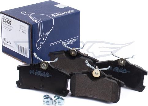 TOMEX brakes TX 13-65 - Brake Pad Set, disc brake onlydrive.pro