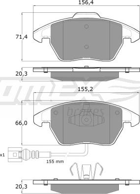 TOMEX brakes TX 13-11 - Jarrupala, levyjarru onlydrive.pro