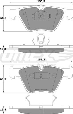 TOMEX brakes TX 13-25 - Jarrupala, levyjarru onlydrive.pro