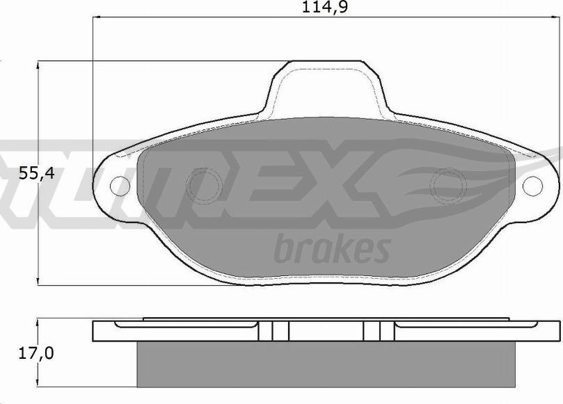 TOMEX brakes TX 12-41 - Jarrupala, levyjarru onlydrive.pro