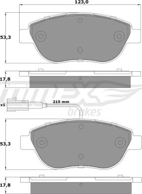 TOMEX brakes TX 12-48 - Jarrupala, levyjarru onlydrive.pro