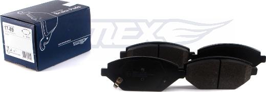 TOMEX brakes TX 17-89 - Brake Pad Set, disc brake onlydrive.pro