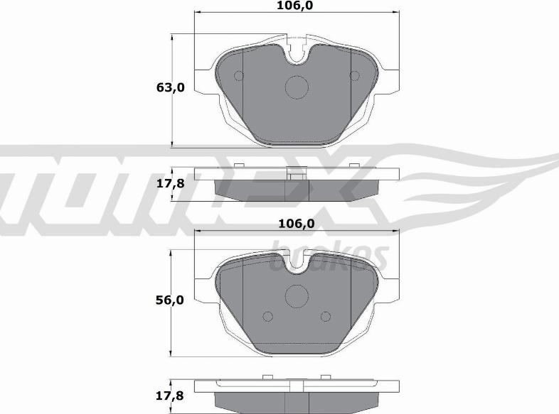 TOMEX brakes TX 17-34 - Jarrupala, levyjarru onlydrive.pro