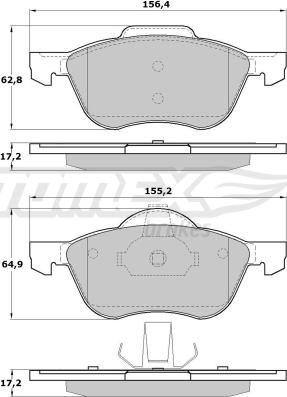 TOMEX brakes TX 17-27 - Jarrupala, levyjarru onlydrive.pro