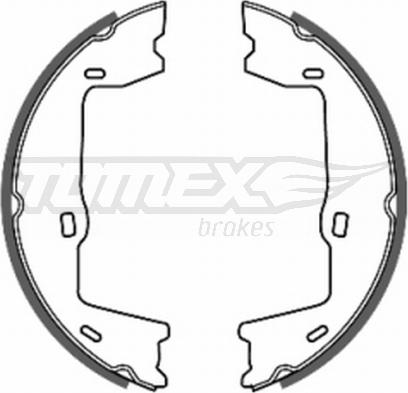 TOMEX brakes TX 20-69 - Stabdžių trinkelių komplektas onlydrive.pro