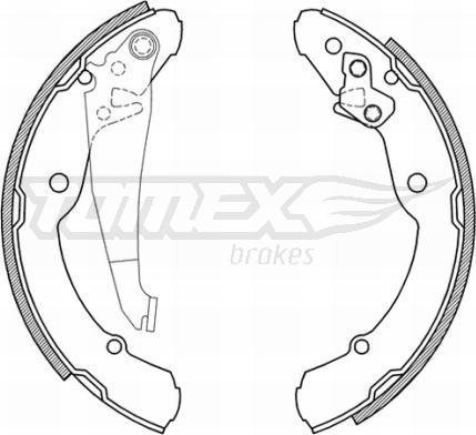 TOMEX brakes TX 21-04 - Jarrukenkäsarja onlydrive.pro