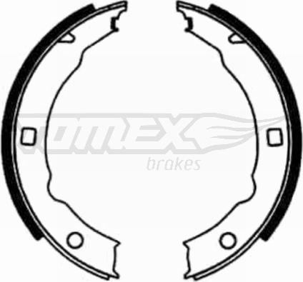 TOMEX brakes TX 21-79 - Brake Shoe Set onlydrive.pro