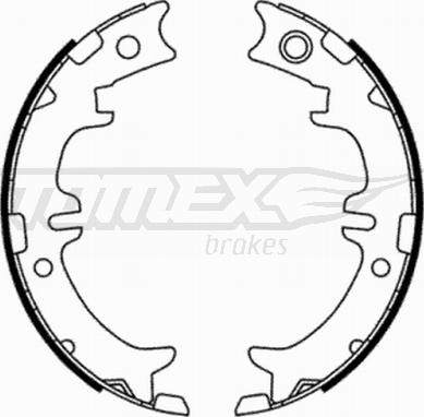 TOMEX brakes TX 21-76 - Комплект тормозных колодок, барабанные onlydrive.pro