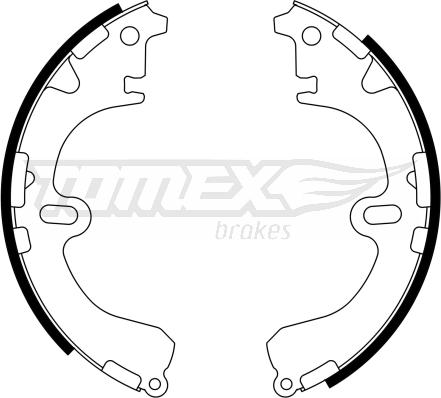 TOMEX brakes TX 23-34 - Piduriklotside komplekt onlydrive.pro