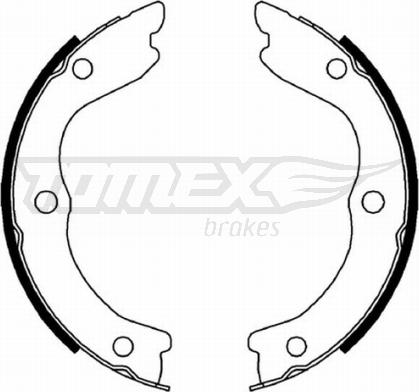 TOMEX brakes TX 22-30 - Stabdžių trinkelių komplektas onlydrive.pro