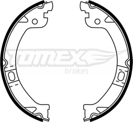 TOMEX brakes TX 22-26 - Brake Shoe Set onlydrive.pro