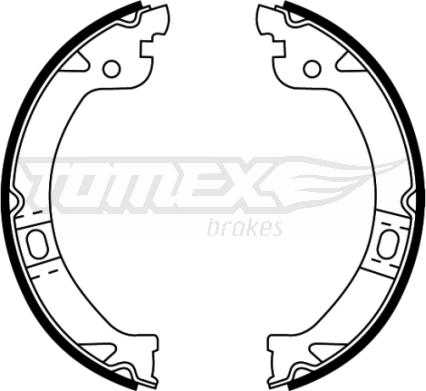 TOMEX brakes TX 22-26 - Piduriklotside komplekt onlydrive.pro