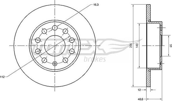 TOMEX brakes TX 70-79 - Jarrulevy onlydrive.pro