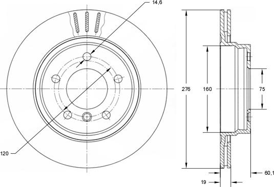 TOMEX brakes TX 71-57 - Brake Disc onlydrive.pro