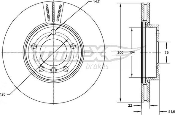 TOMEX brakes TX 72-85 - Jarrulevy onlydrive.pro