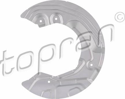 Topran 503 000 - Splash Panel, guard, brake disc onlydrive.pro