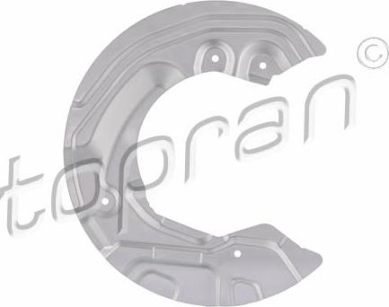 Topran 503 001 - Splash Panel, guard, brake disc onlydrive.pro