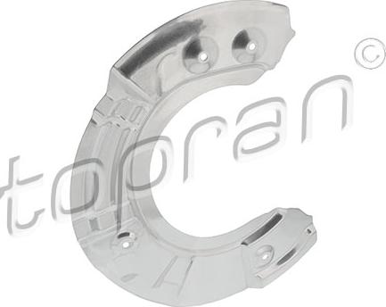 Topran 503 348 - Splash Panel, guard, brake disc onlydrive.pro