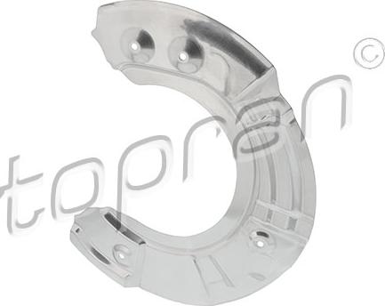 Topran 503 347 - Splash Panel, guard, brake disc onlydrive.pro