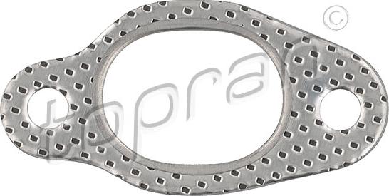 Topran 100 318 - Gasket, exhaust manifold onlydrive.pro