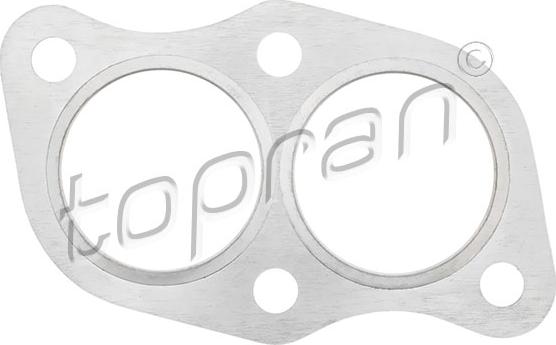 Topran 100 706 - Gasket, exhaust pipe onlydrive.pro