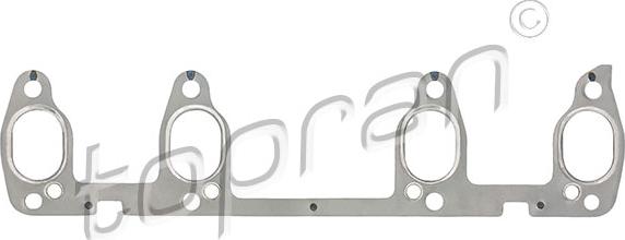 Topran 100 738 - Gasket, exhaust manifold onlydrive.pro