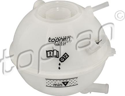 Topran 108 227 - Expansion Tank, coolant onlydrive.pro