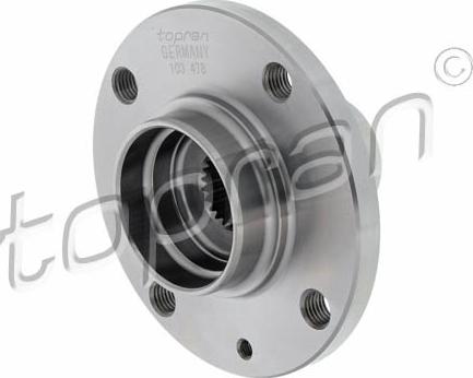 Topran 103 478 - Wheel Hub onlydrive.pro