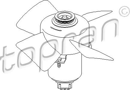 Topran 107 708 - Fan, radiator onlydrive.pro