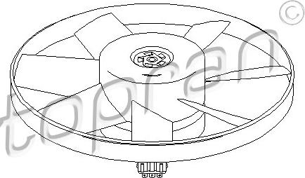 Topran 107 716 - Ventilators, Motora dzesēšanas sistēma onlydrive.pro