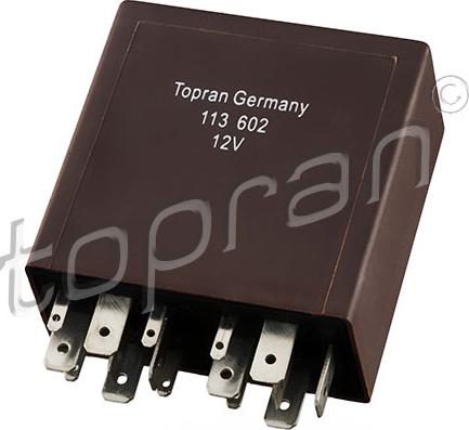 Topran 113 602 - Relay, wipe / wash interval onlydrive.pro