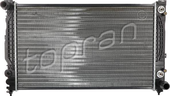 Topran 112 294 - Radiator, engine cooling onlydrive.pro