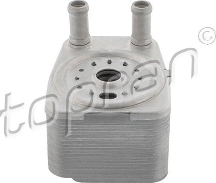 Topran 112 203 - Oil Cooler, engine oil onlydrive.pro