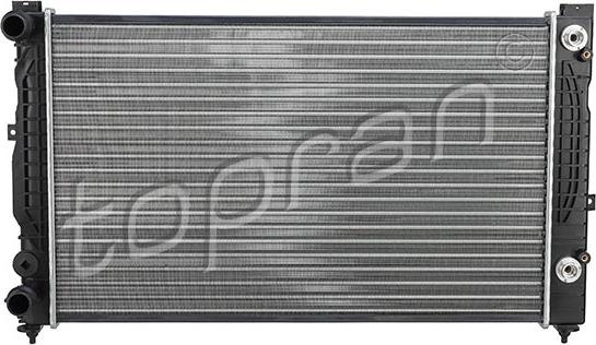 Topran 112 222 - Radiator, engine cooling onlydrive.pro