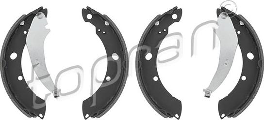 Topran 117 001 - Brake Shoe Set onlydrive.pro