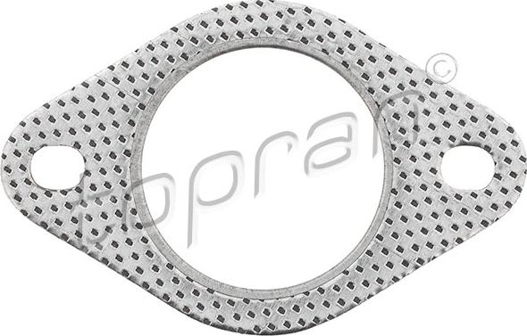 Topran 302 245 - Gasket, exhaust pipe onlydrive.pro