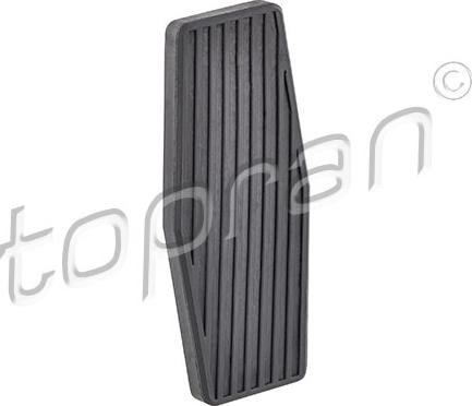 Topran 205 638 - Pedal Pad, accelerator pedal onlydrive.pro
